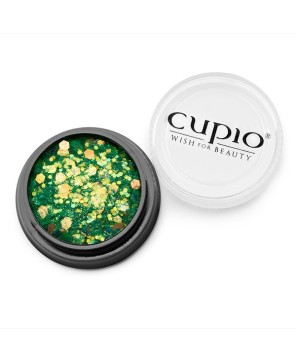 Cupio Holo Hexa Glitter Green