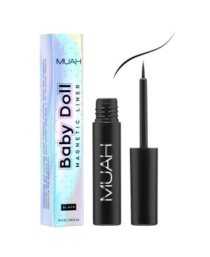 Eyeliner adhésif pour cils magnétiques MUAH Baby Doll - Noir