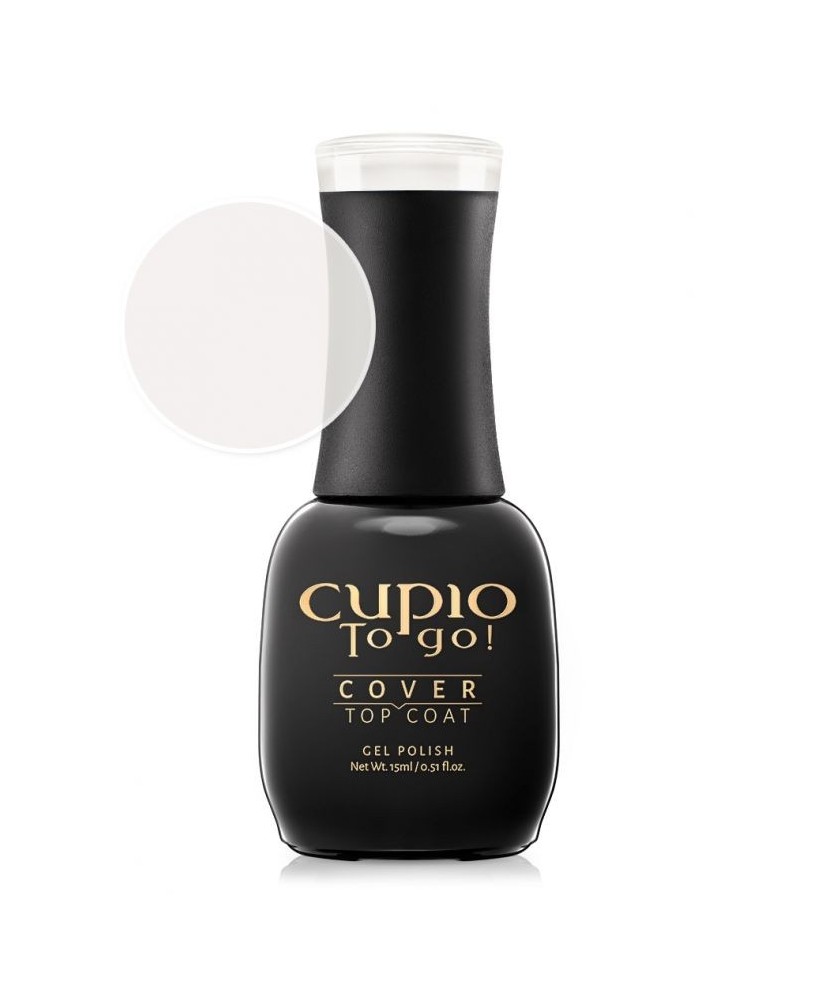 Cover Top Coat Cupio To Go! - Milky 15ML