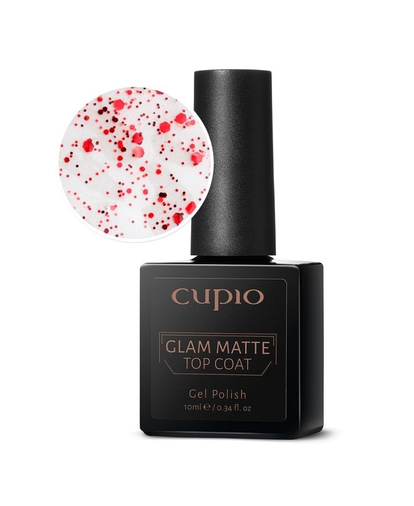 Glam Matte Top Coat Cupio - Lover