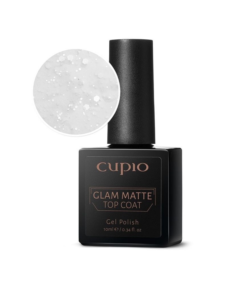 Glam Matte Top Coat Cupio - Classy