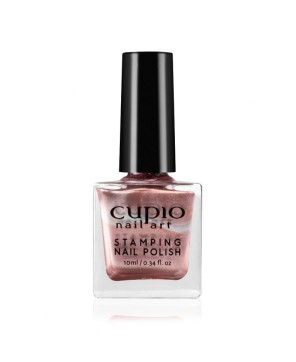Cupio stamping nail polish - Metallic Rose Gold 10ml