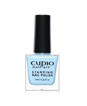 Cupio stamping nail polish - Neon Blue 10ml