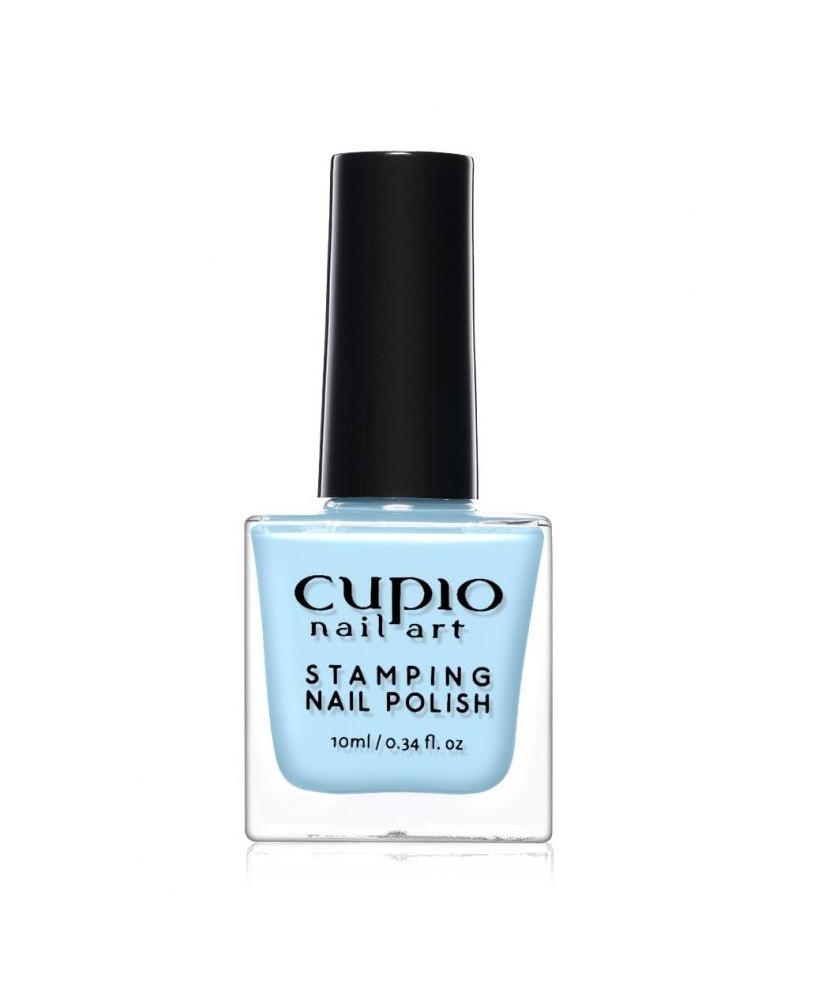 Cupio stamping nail polish - Neon Blue 10ml