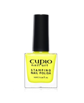 Cupio stamping nail polish - Neon Yellow 10ml